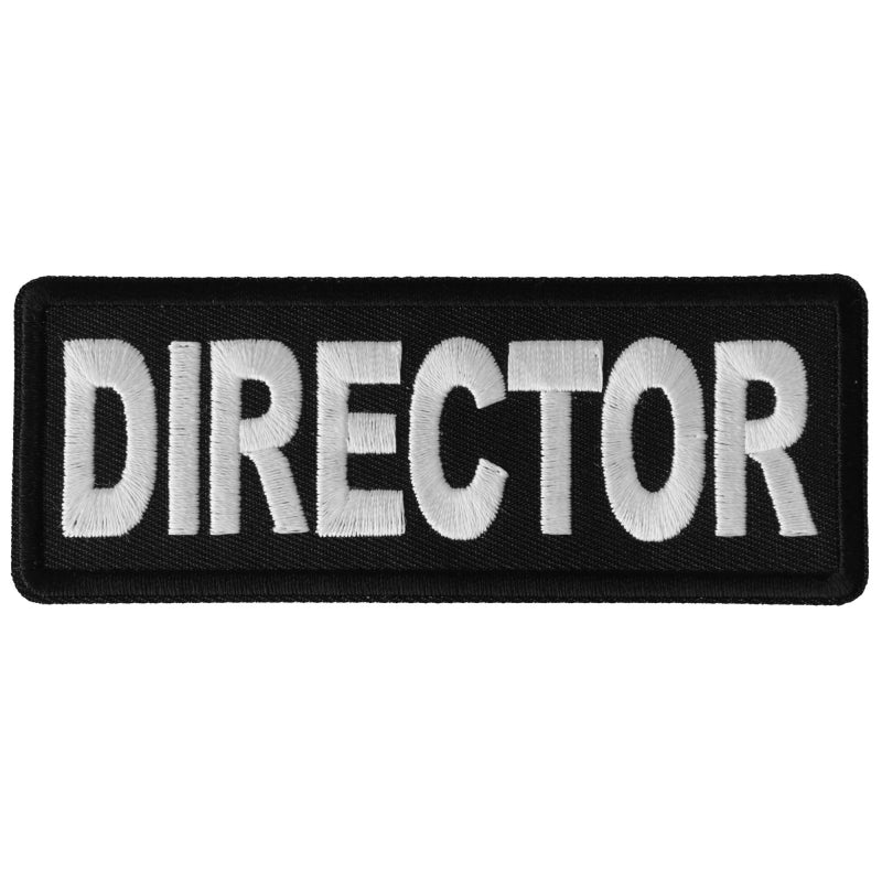 P6282 Director Patch Patches Virginia City Motorcycle Company Apparel 