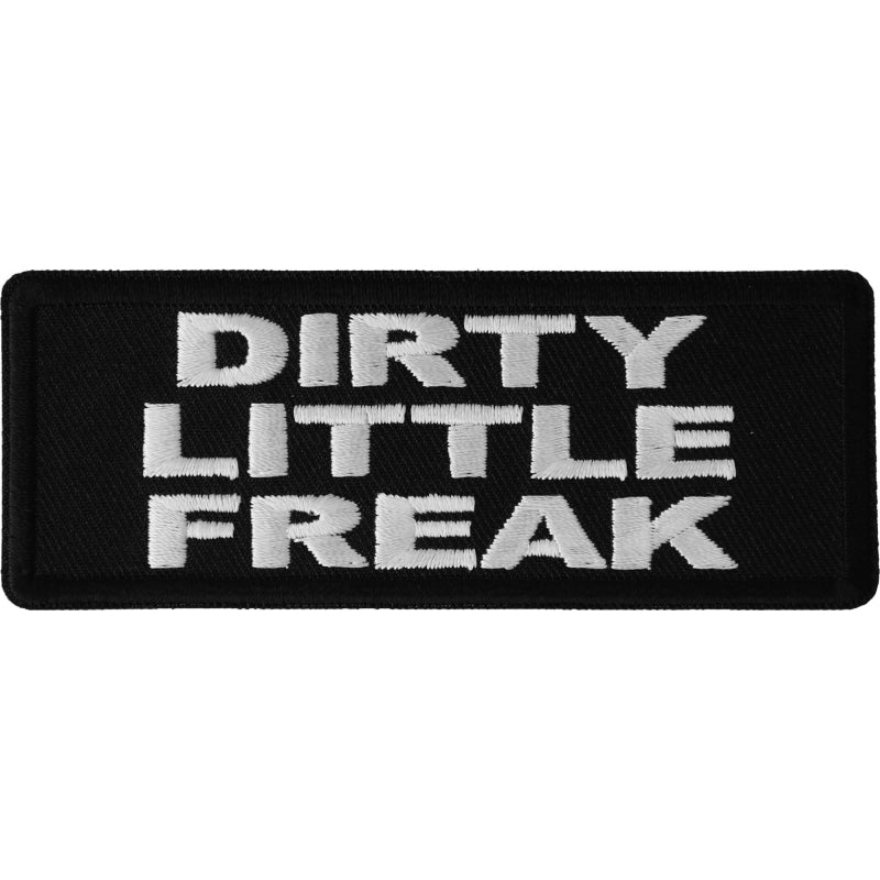 P6593 Dirty Little Freak Naughty Patch Patches Virginia City Motorcycle Company Apparel 