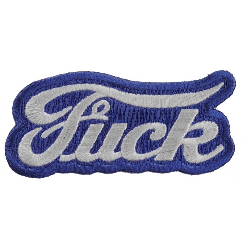 P2569 Ford Fuck Biker Naughty Iron on Patch Patches Virginia City Motorcycle Company Apparel 