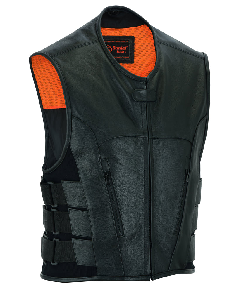 DS007 Men's Updated SWAT Team Style Vest Men's Vests Virginia City Motorcycle Company Apparel 