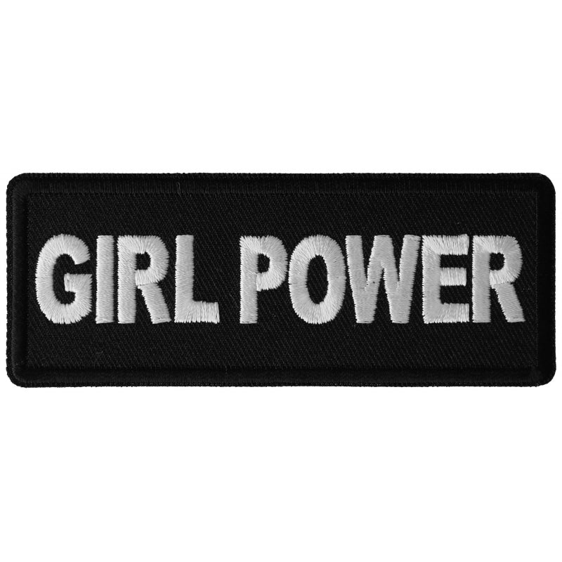 P6376 Girl Power Patch Patches Virginia City Motorcycle Company Apparel 