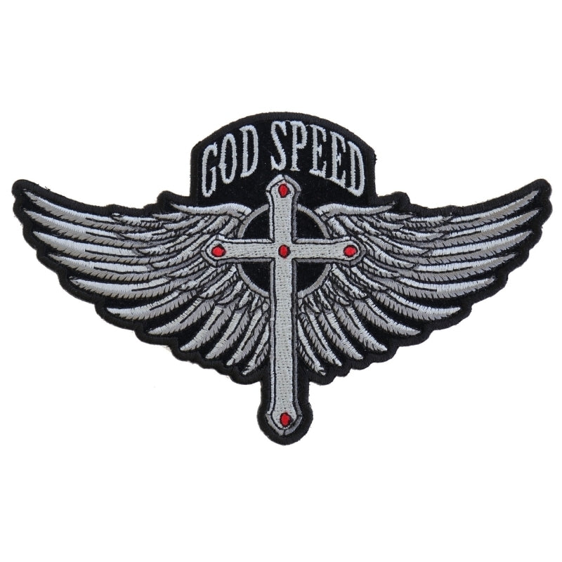 P3282 God Speed Patch Patches Virginia City Motorcycle Company Apparel 