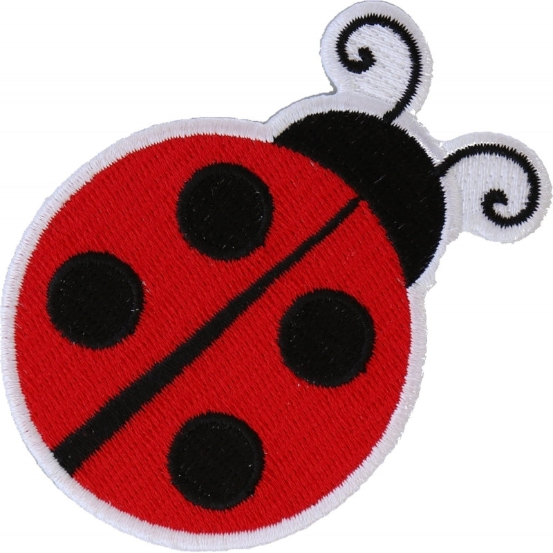 P5544 Lady Bug Iron On Patch Patches Virginia City Motorcycle Company Apparel 
