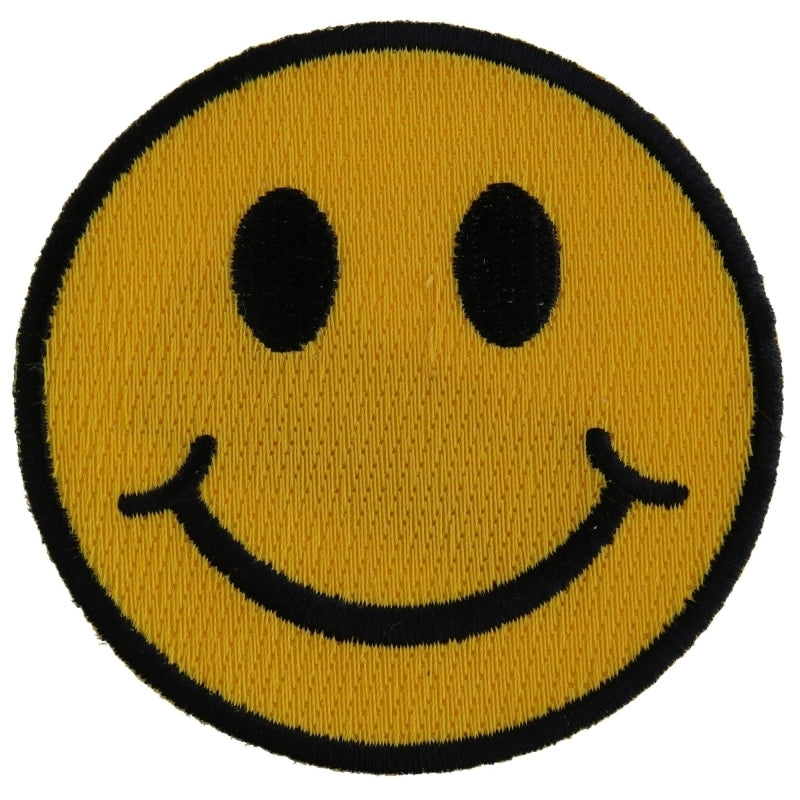 P2761 Smiley Face Patch Patches Virginia City Motorcycle Company Apparel 