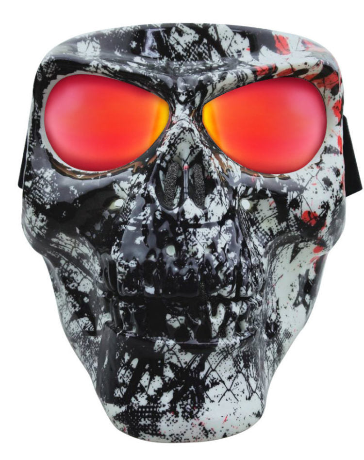 SMSG Skull Mask Star GTR Full Facemasks Virginia City Motorcycle Company Apparel 