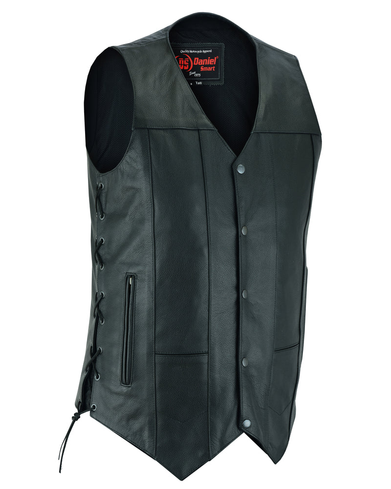 DS144TALL Men's Ten Pocket Utility Vest - TALL Men's Vests Virginia City Motorcycle Company Apparel 