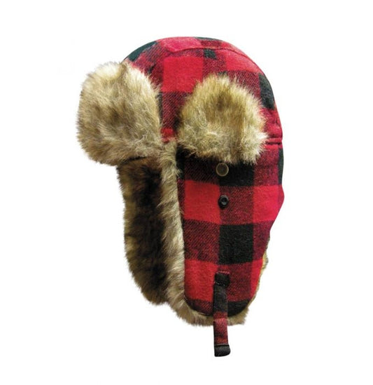 Dakota-BFP Dakota Dan-Buffalo Plaid Hats Virginia City Motorcycle Company Apparel 