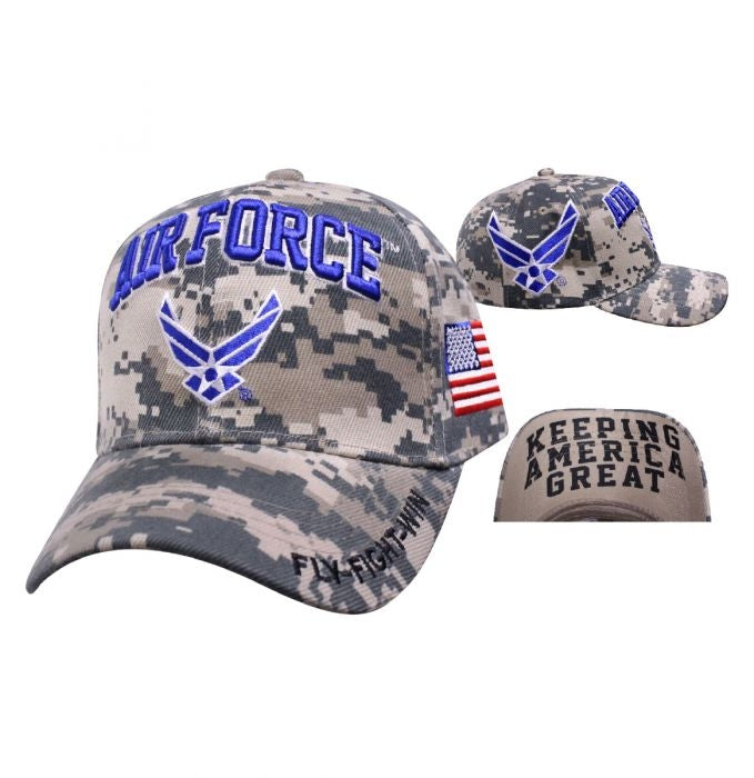 SDPMAF Digital Pride Motto Air Force Hats Virginia City Motorcycle Company Apparel 