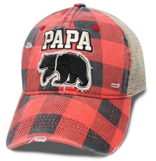 Shtvpp Papa bear Hats Virginia City Motorcycle Company Apparel 