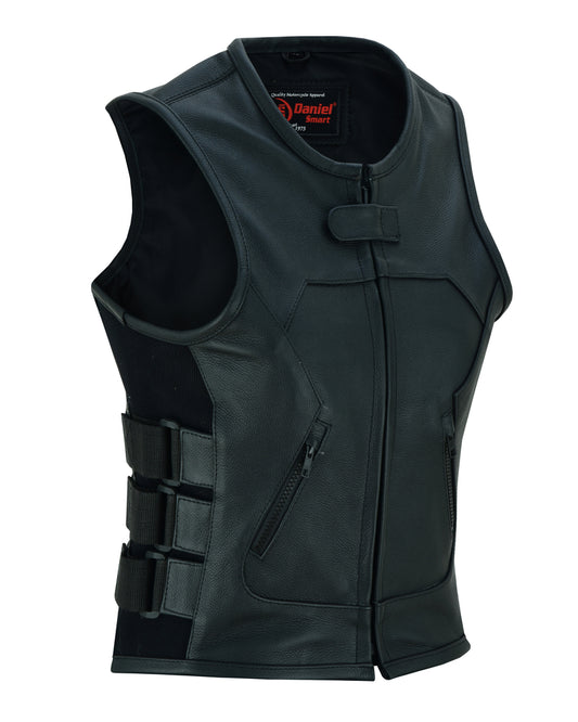 DS200 Women's Updated SWAT Team Style Vest Women's Vests Virginia City Motorcycle Company Apparel 