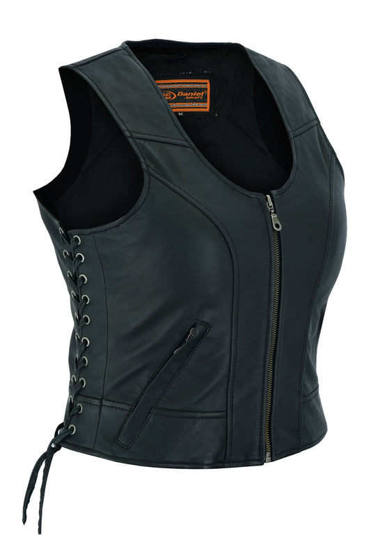 DS242 Women's Stylish Lightweight Vest Women's Vests Virginia City Motorcycle Company Apparel 