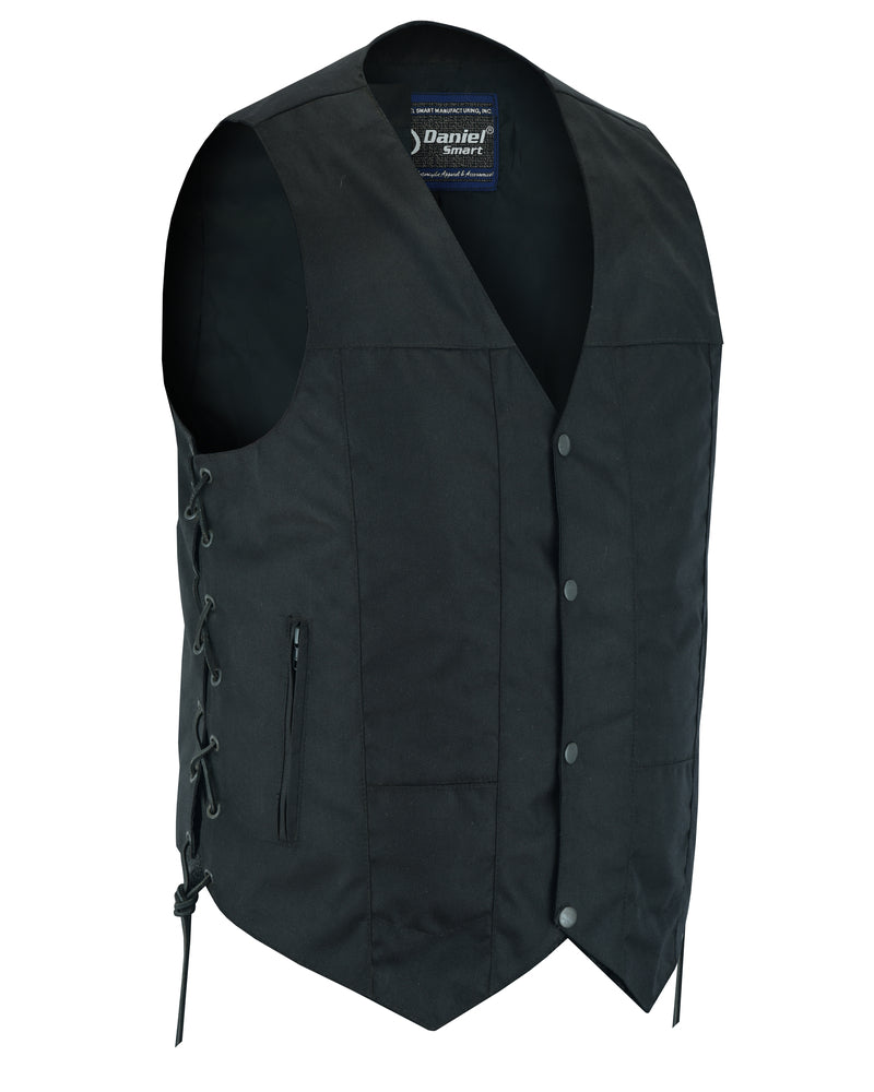 DS113 Men's Textile Ten Pocket Utility Vest Men's Vests Virginia City Motorcycle Company Apparel 