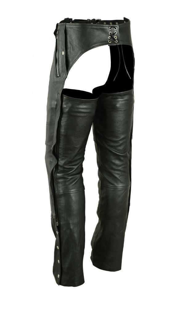 DS478 Unisex Double Deep Pocket Thermal Lined Chaps New Arrivals Virginia City Motorcycle Company Apparel 