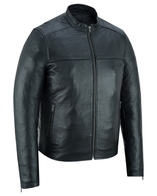 The Wanton - Men's Motorcycle Leather Jacket Men's Jacket Virginia City Motorcycle Company Apparel in Nevada USA