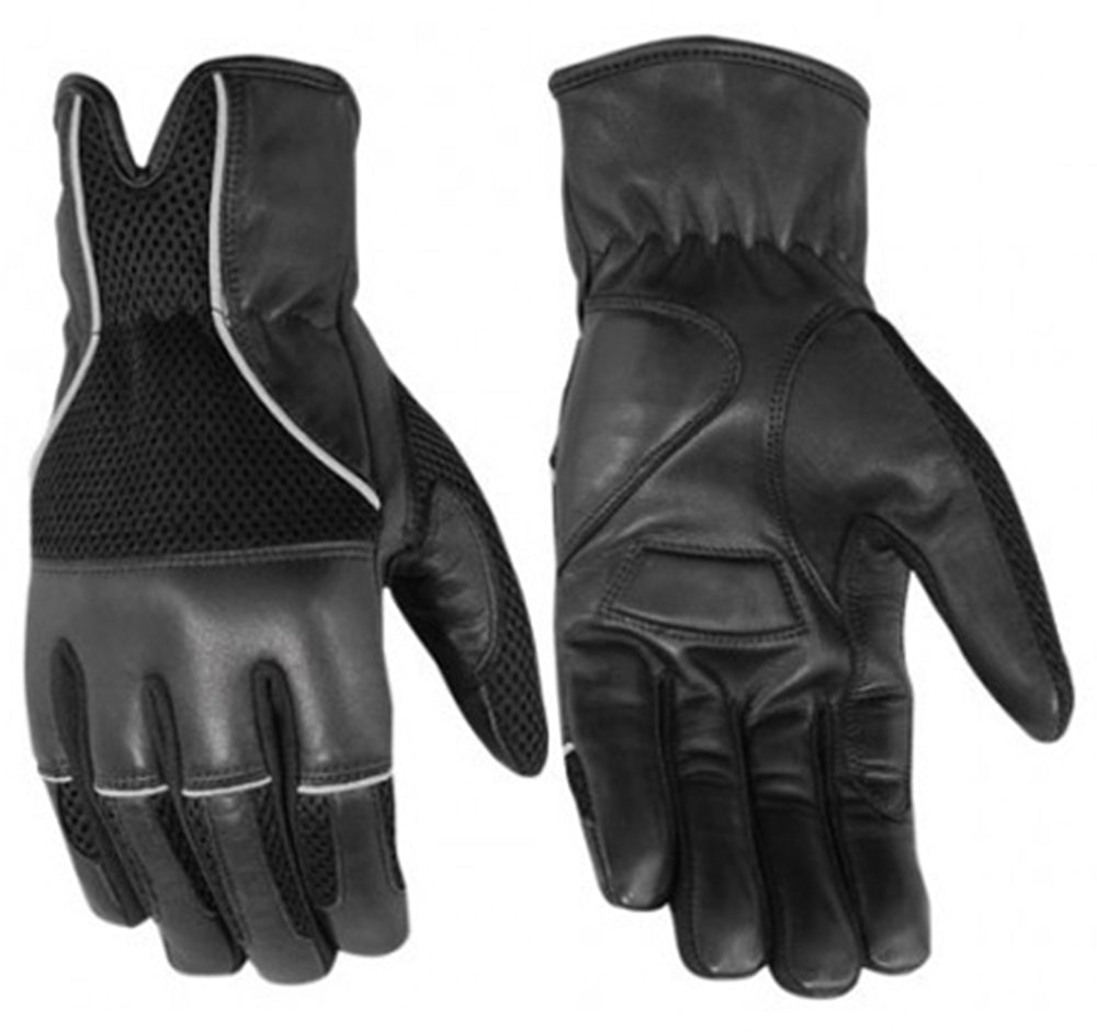 DS65 Leather / Mesh Summer Glove Men's Lightweight Gloves Virginia City Motorcycle Company Apparel 