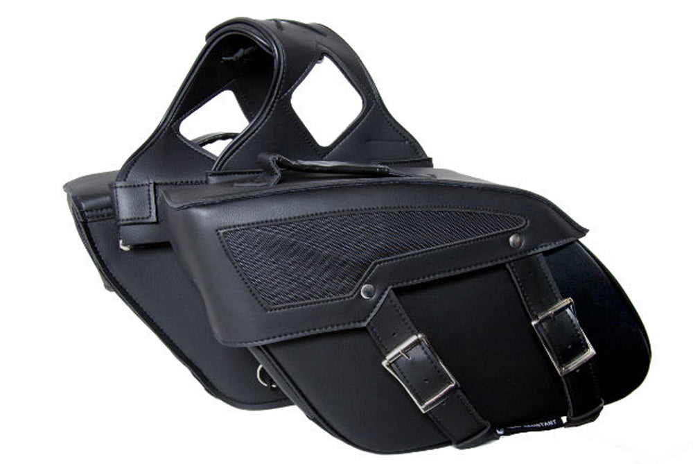 DS313 Two Strap Saddle Bag Saddle Bags Virginia City Motorcycle Company Apparel 
