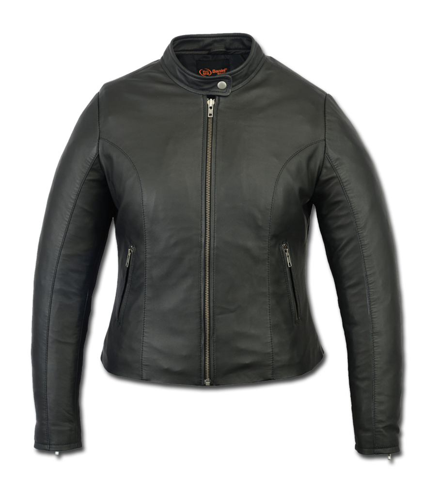 DS843 Women's Stylish Lightweight Jacket Women's Leather Motorcycle Jackets Virginia City Motorcycle Company Apparel 