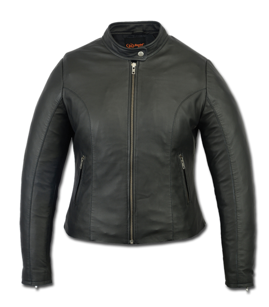 DS843 Women's Stylish Lightweight Jacket Women's Leather Motorcycle Jackets Virginia City Motorcycle Company Apparel 