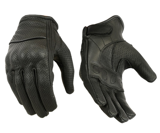 DS86 Women's Perforated Sporty Glove Women's Lightweight Gloves Virginia City Motorcycle Company Apparel 