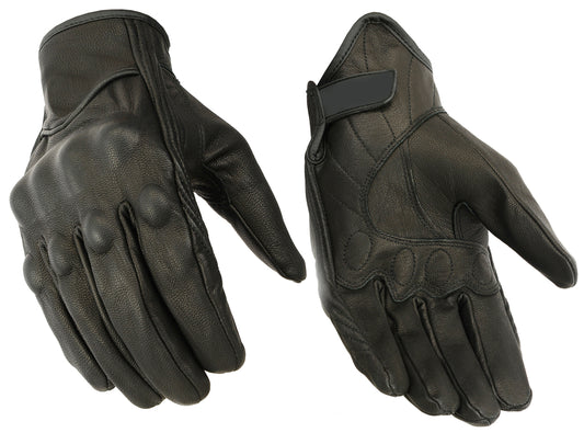 DS78 Premium Sporty Glove Men's Lightweight Gloves Virginia City Motorcycle Company Apparel 