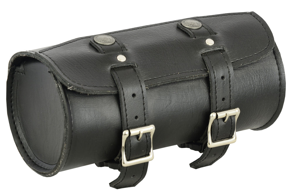 DS4050 Premium Small Leather Round Tool Bag Tool Bags Virginia City Motorcycle Company Apparel 
