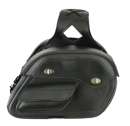 DS300 Two Strap Saddle Bag Saddle Bags Virginia City Motorcycle Company Apparel 