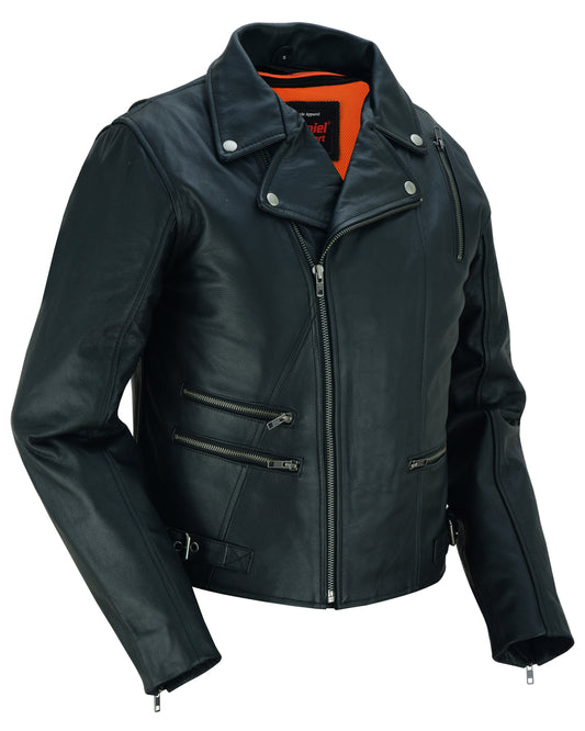 DS804 Women's Updated Stylish M/C Jacket Women's Leather Motorcycle Jackets Virginia City Motorcycle Company Apparel 