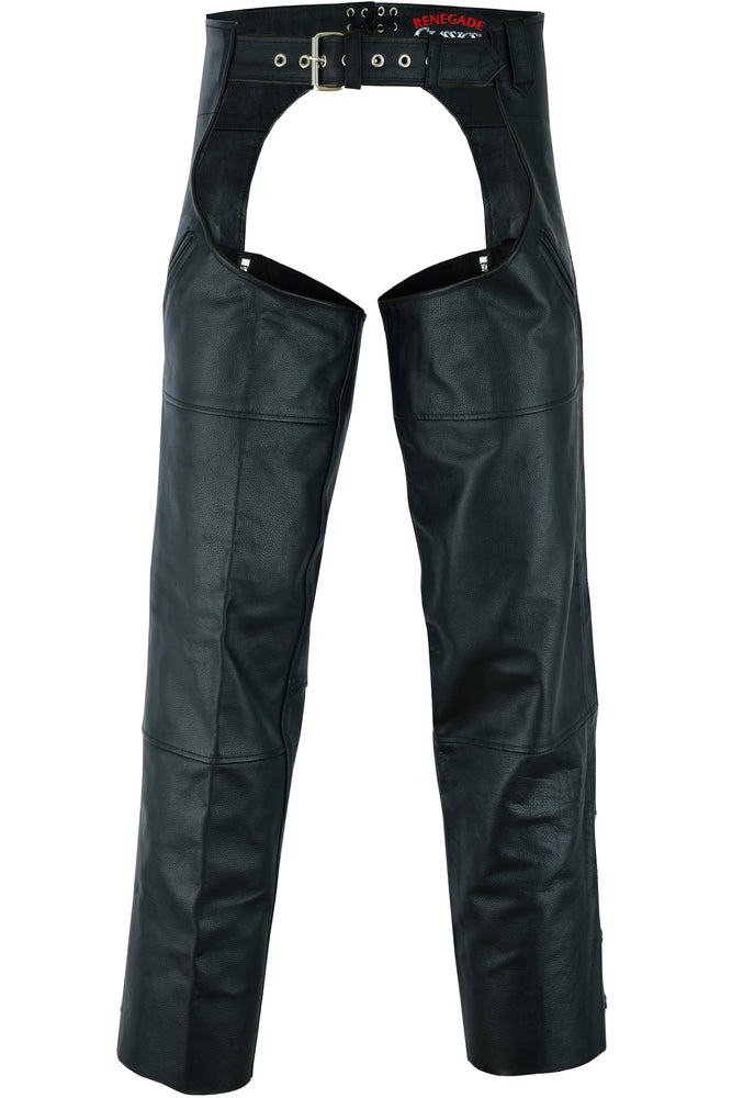 Dual Deep Pocket Unisex Chaps - RC410 Chaps Virginia City Motorcycle Company Apparel in Nevada USA