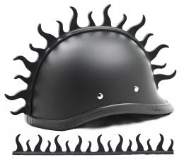 J1250 Flame Warhawk Helmet Accessories Virginia City Motorcycle Company Apparel 