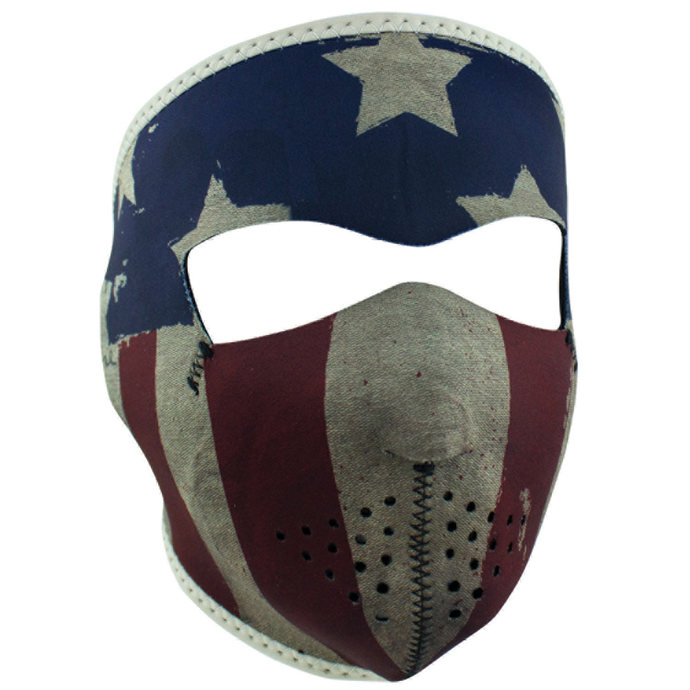 WNFM408 ZAN® Full Mask- Neoprene- Patriot | Virginia City Motorcycle ...