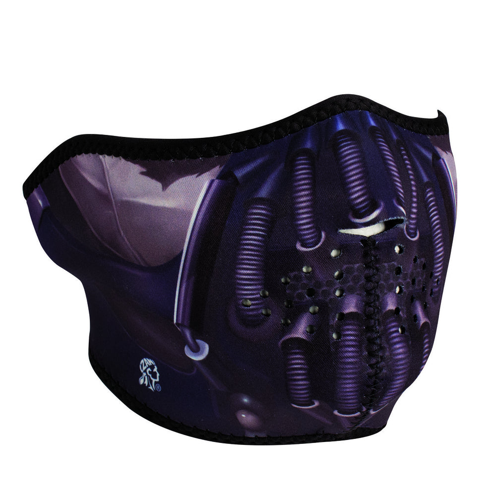 WNFM097H ZAN® Half Mask- Neoprene- Pain Half Facemasks Virginia City Motorcycle Company Apparel 
