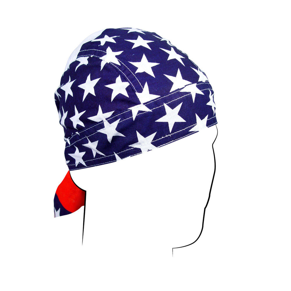 Z120 Flydanna®, Cotton, American Flag Headwraps Virginia City Motorcycle Company Apparel 