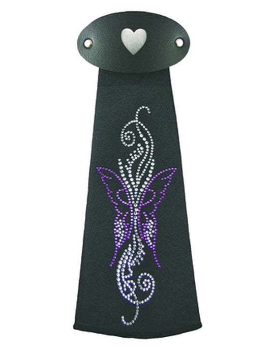 J759IJ2 Purple Butterfly Hairtube Hair Tubes Virginia City Motorcycle Company Apparel 