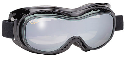 9300 Airfoil Goggle- Silver Goggles Virginia City Motorcycle Company Apparel 
