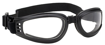4525 Nomad Goggle Black Frame- Clear Lens Goggles Virginia City Motorcycle Company Apparel 