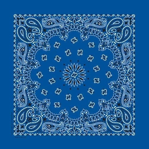 BD2501 Bandana Paisley Royal Bandanas Virginia City Motorcycle Company Apparel 