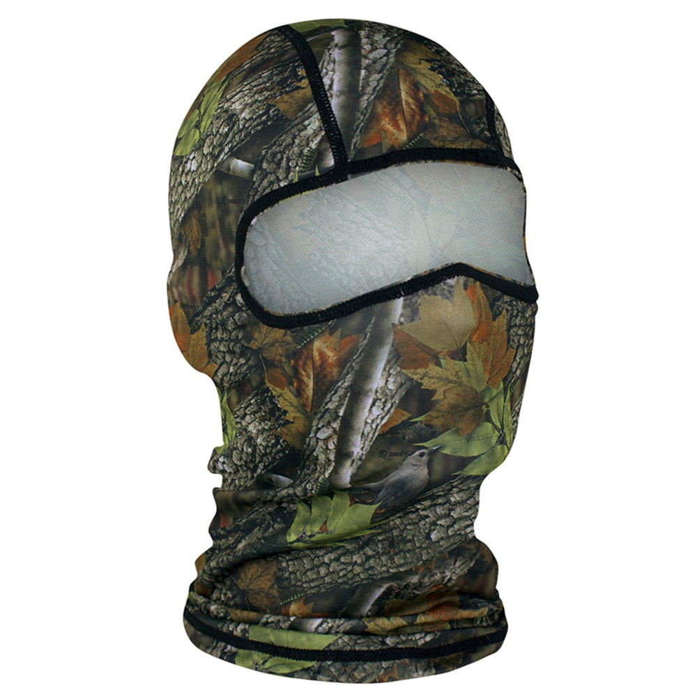 WBP238 Balaclava Polyester- Forest Camo Head/Neck/Sleeve Gear Virginia City Motorcycle Company Apparel 