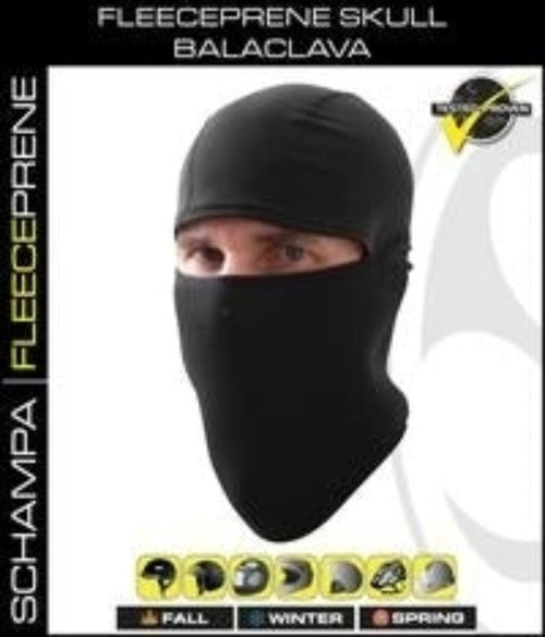 BLCLV100-F Fleeceprene Skull Balaclava Head/Neck/Sleeve Gear Virginia City Motorcycle Company Apparel 