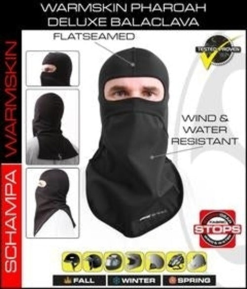 BLCLV012 Pharoah Deluxe Balaclava- StormGear Botton- WarmSkin Top Head/Neck/Sleeve Gear Virginia City Motorcycle Company Apparel 