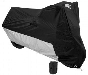 MC-904 Bike Cover- Black/Silver Bike Covers Virginia City Motorcycle Company Apparel 