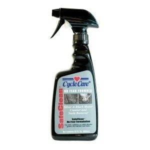 15022 SafeClean- Silver & Black Motor Cleaner- 22oz Bike Cleaners Virginia City Motorcycle Company Apparel 