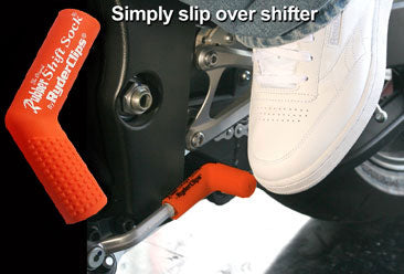 RSS-ORANGE Rubber Shift Sock- Orange Rubber Shift Sock Virginia City Motorcycle Company Apparel 