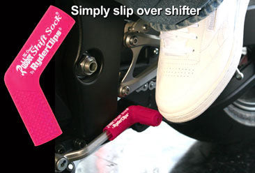 RSS-PINK Rubber Shift Sock- Pink Rubber Shift Sock Virginia City Motorcycle Company Apparel 