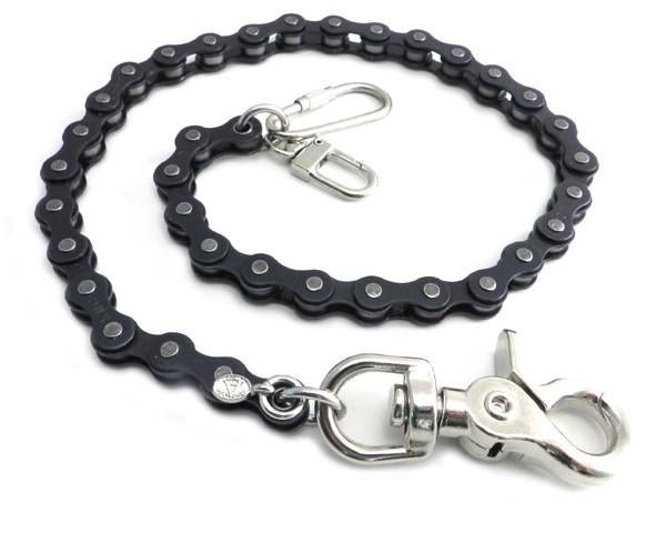 NC321 Bike Chain Wallet Chain 18"- Black Wallet Chains/Key Leash Virginia City Motorcycle Company Apparel 
