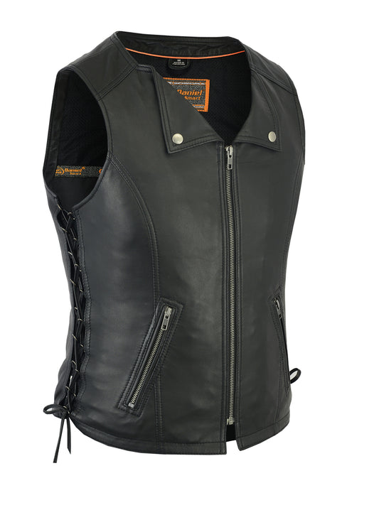 DS280 Women's Fashionable Lightweight Vest Women's Vests Virginia City Motorcycle Company Apparel 