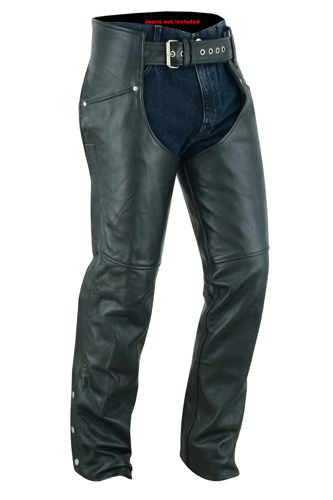 DS442 Women's Classic Hip Chap Women's Chaps & Pants Virginia City Motorcycle Company Apparel 