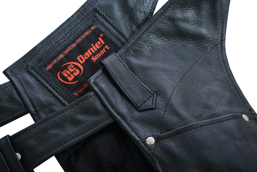 DS442 Women's Classic Hip Chap Women's Chaps & Pants Virginia City Motorcycle Company Apparel 