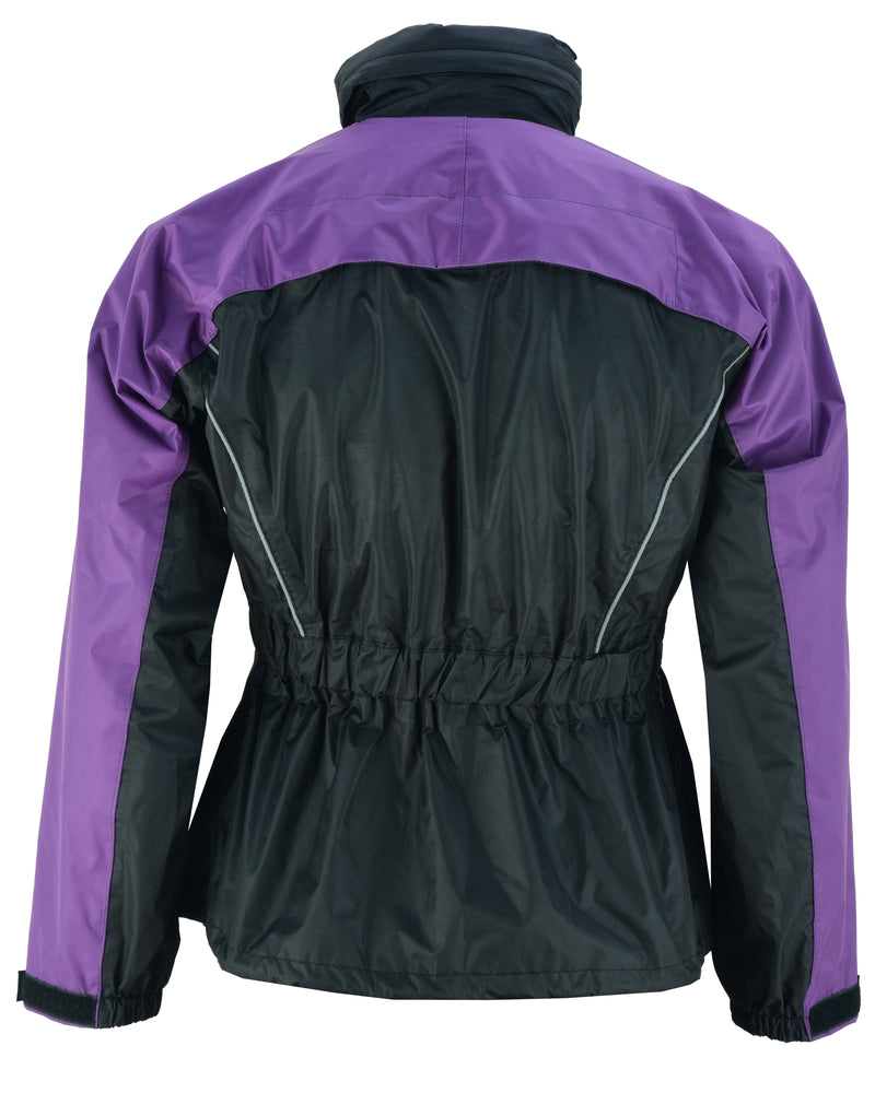 DS575PU Women's Rain Suit (Purple) New Arrivals Virginia City Motorcycle Company Apparel 
