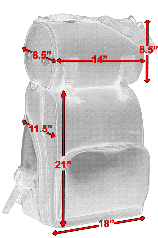 DS393 Updated Touring Sissy Bar Bag Sissy Bar Bags Virginia City Motorcycle Company Apparel 