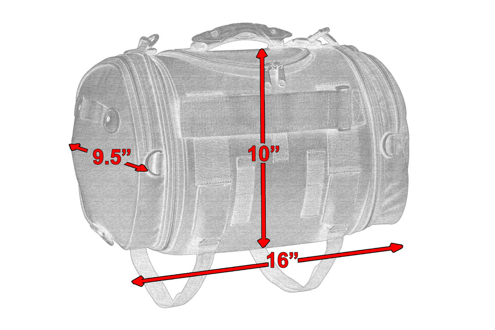 DS377 Modernized Cruising Sissy Bar Bag Sissy Bar Bags Virginia City Motorcycle Company Apparel 